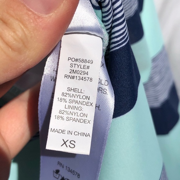 Vineyard Vines One Piece Swimsuit Maillot XS - Picture 11 of 14